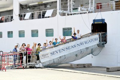 REGENT SEVEN SEAS NAVIGATOR SHIP VISIT APRIL 2024